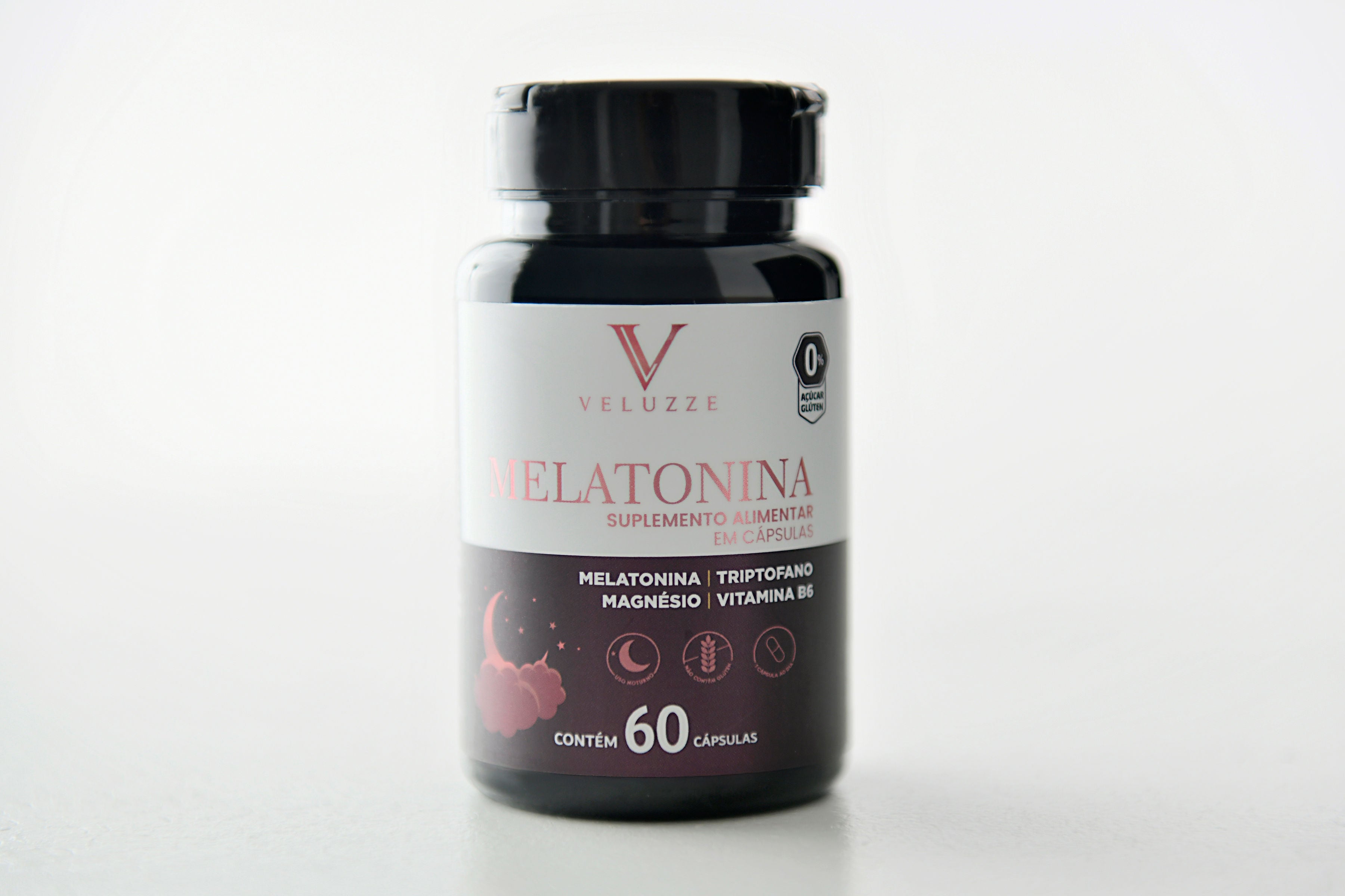 Melatonina +Magnésio 60 Cápsulas