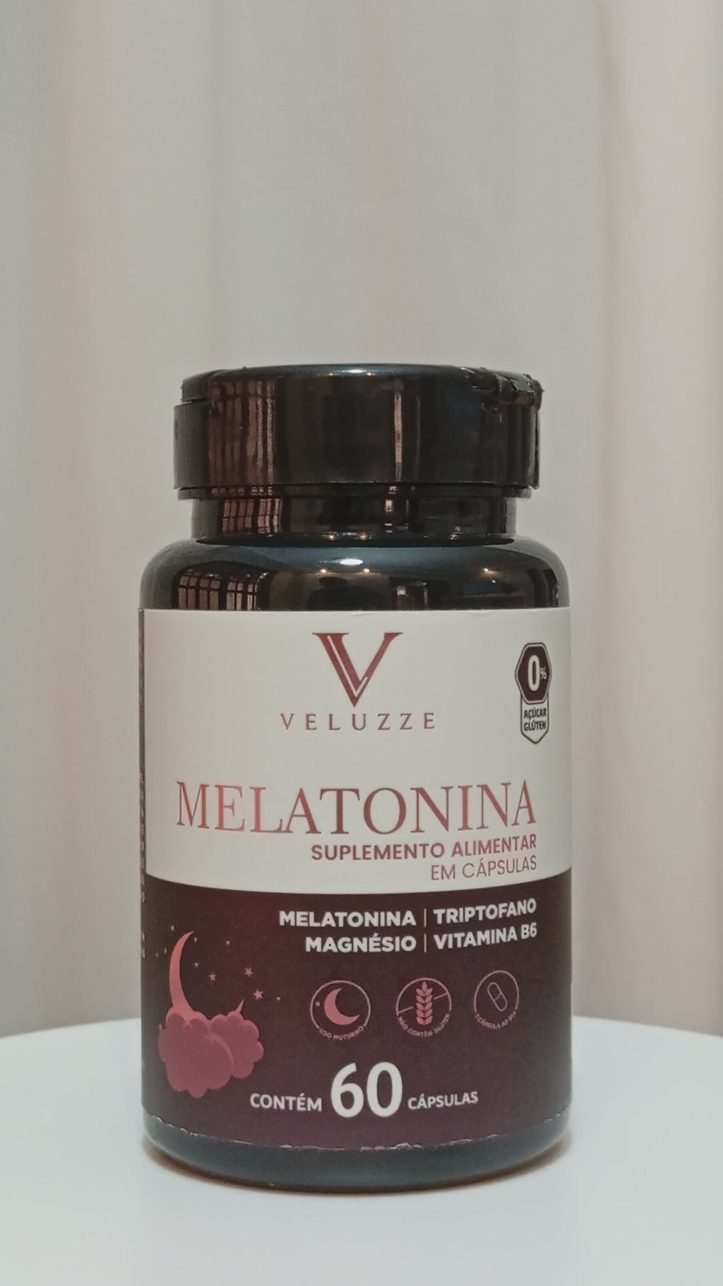 Melatonina +Magnésio 60 Cápsulas