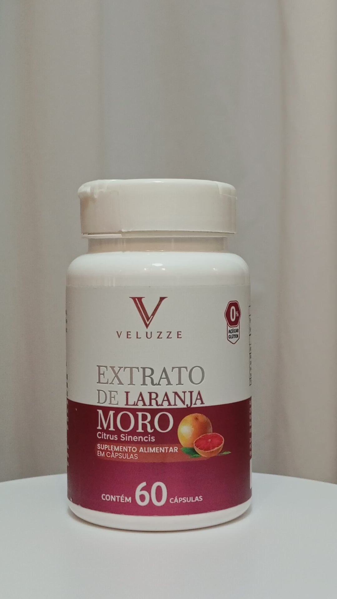 Extrato de Laranja Moro 60 Cápsulas