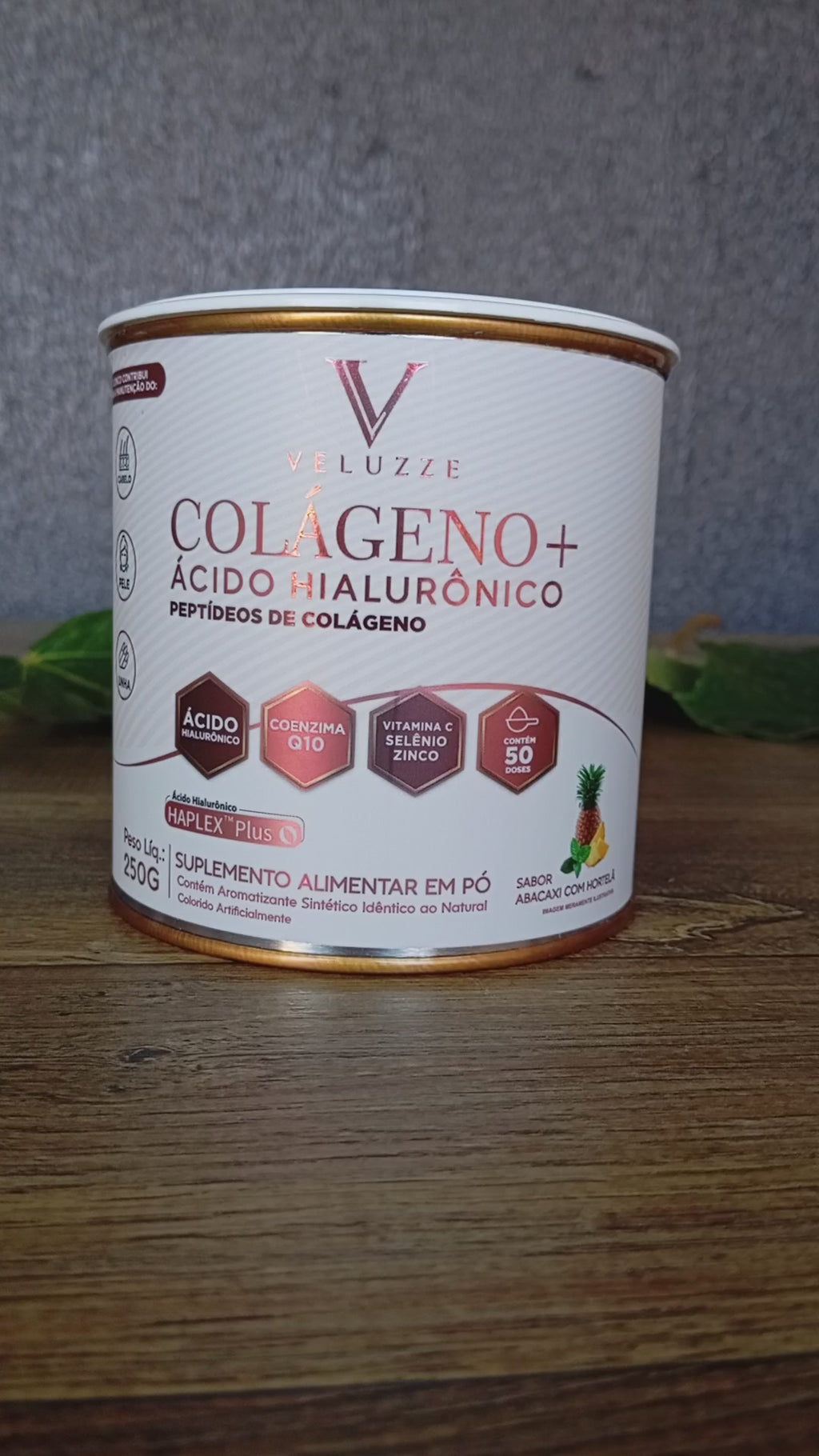 Colágeno Hidrolisado + Ácido Hialurônico