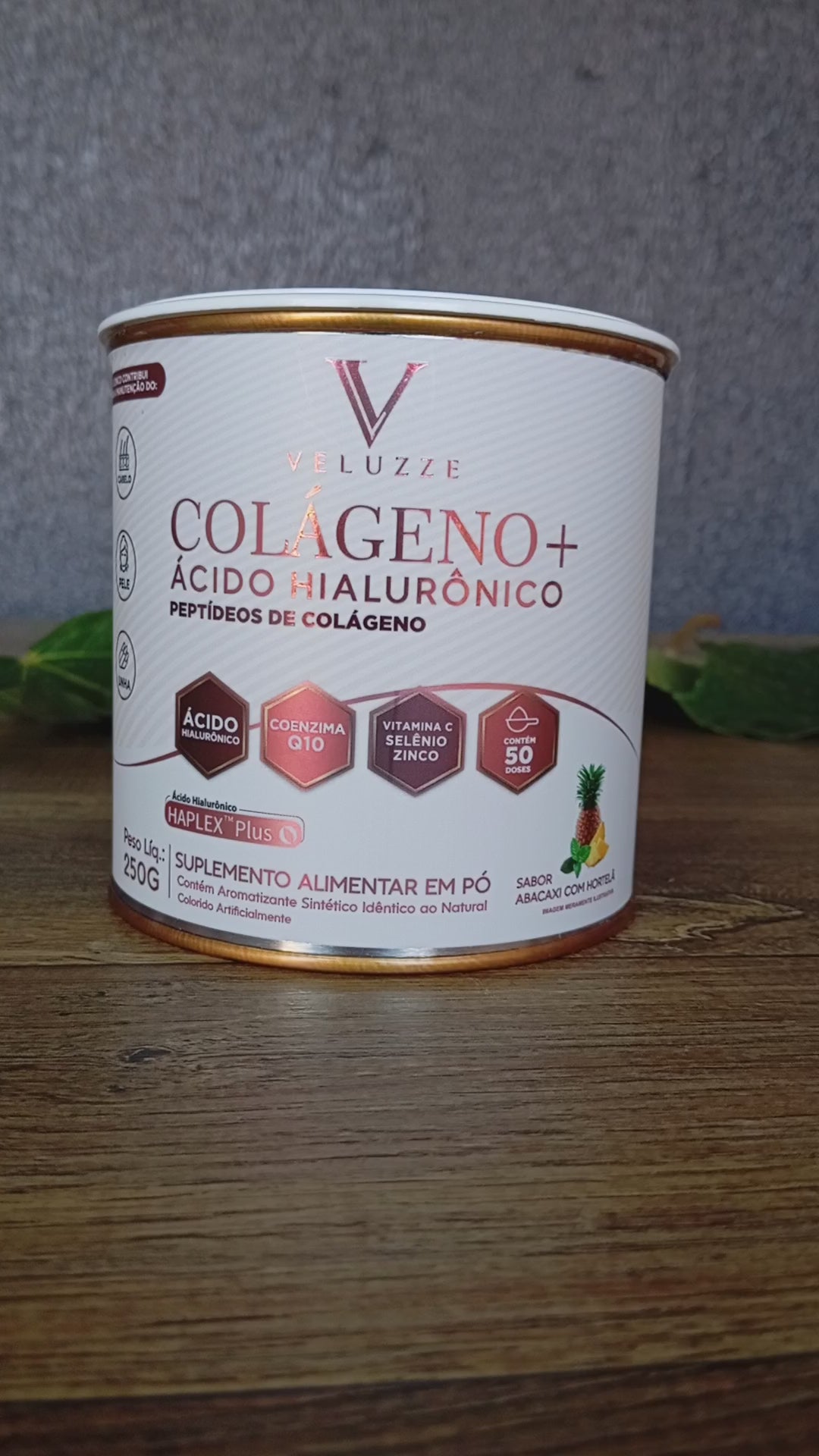 Colágeno Hidrolisado + Ácido Hialurônico
