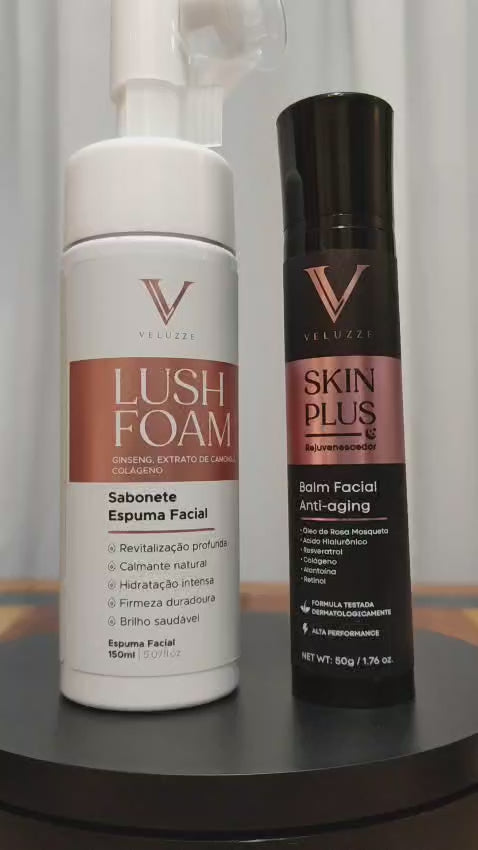 kit Facial Espuma + Balm Noturno